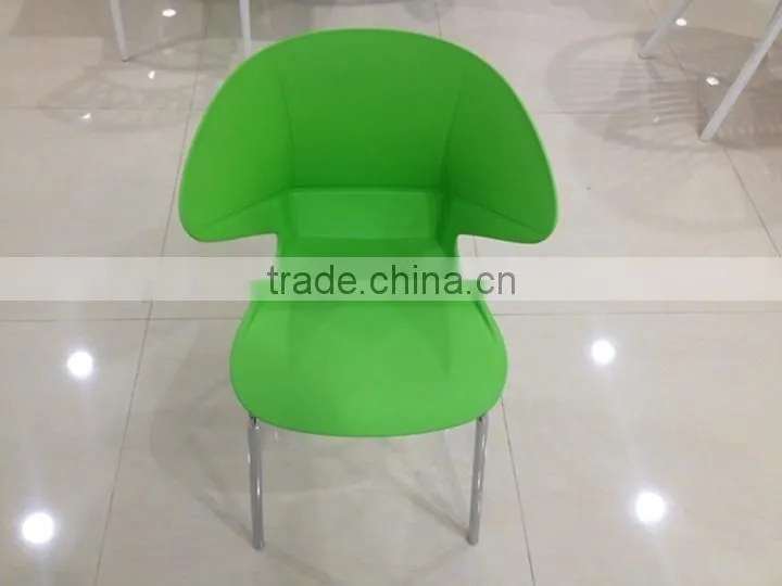 outdoor plastic chairs with wooden legs HYH-A305B