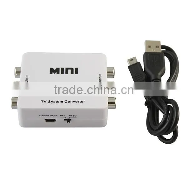 Mini Bi-directional PAL to NTSC Converter Adapter for TV Projector
