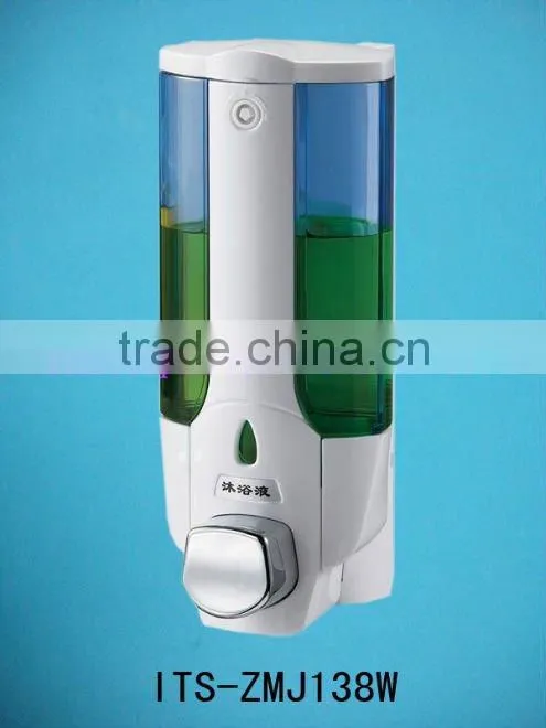Stainless steel soap and shampoo dispensers