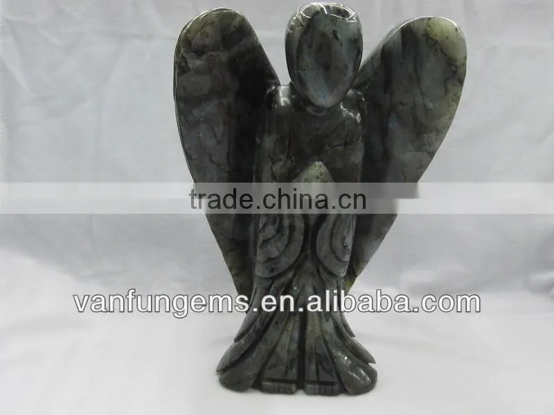 Vanfun Labradorite Carved Angle