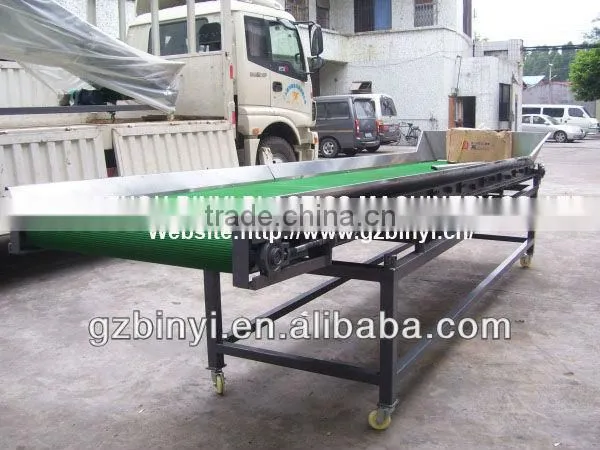 500KG pvc food belt conveyor factory