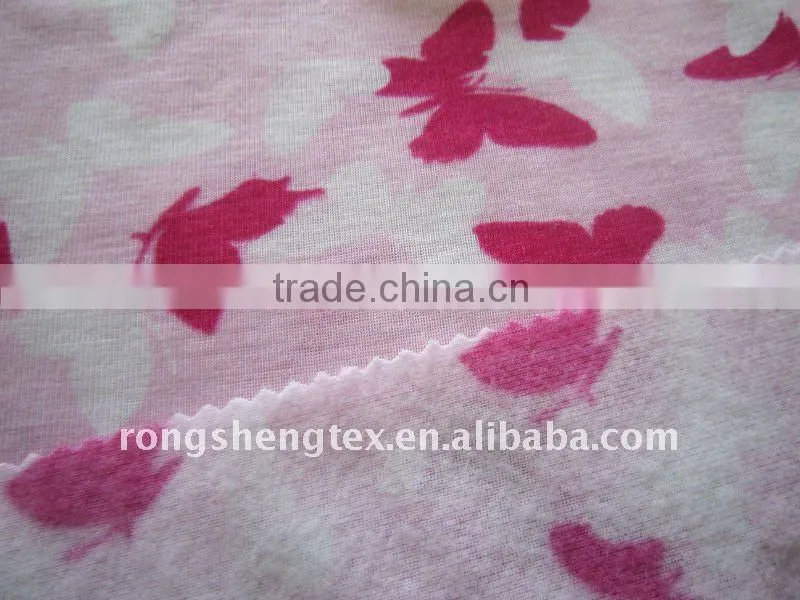 Printed rib comfortable soft