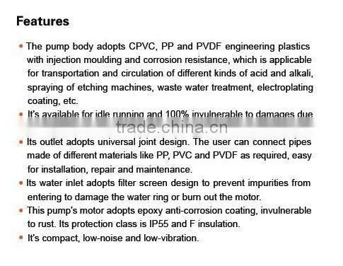 Idling Vertical Pump