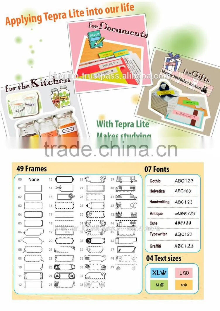 Tepra lite - Convenient label printing machine