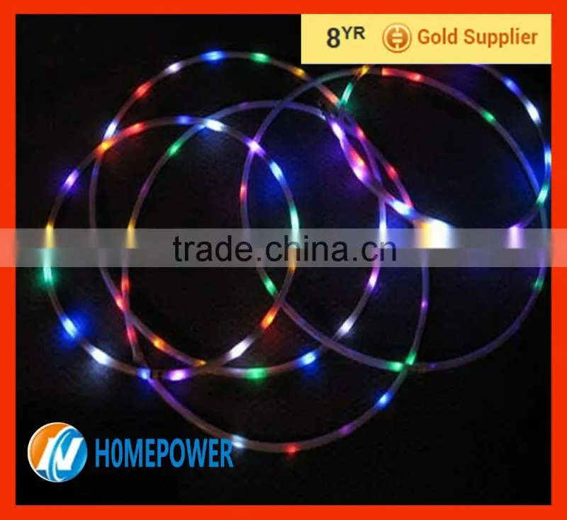 90CM LED Hula Hoop Lights Up Hula Hoops For Health,Gymnastics ring fitness