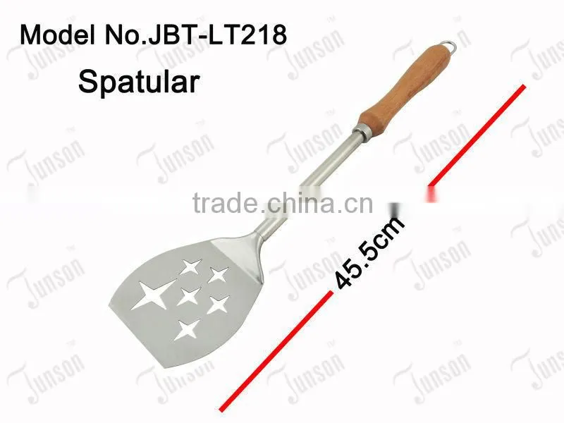 JBT-LT218 5Pcs BBQ Tools Set With Beech Wood Handle