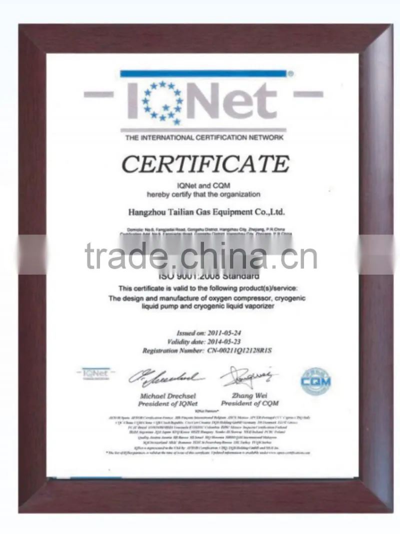 DYB400-4000/30 Cryogenic Liquid Pump for Liquid Gas