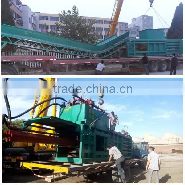 for transportation and storage press hay baler machine