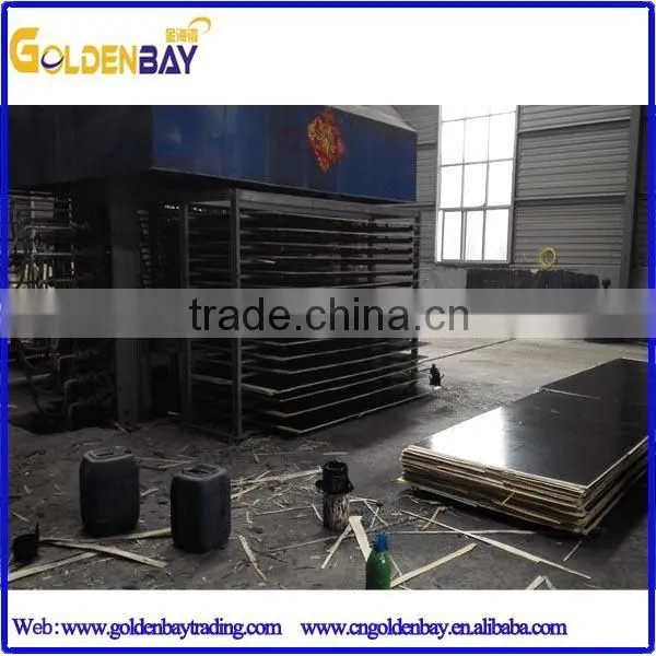 Poplar core film faced shuttering plywood