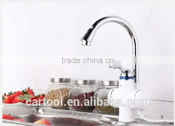 Instaneous water heater mount tankless electric water heater faucet