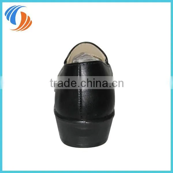 Women Black Casual Shoes PU Leather Shoes
