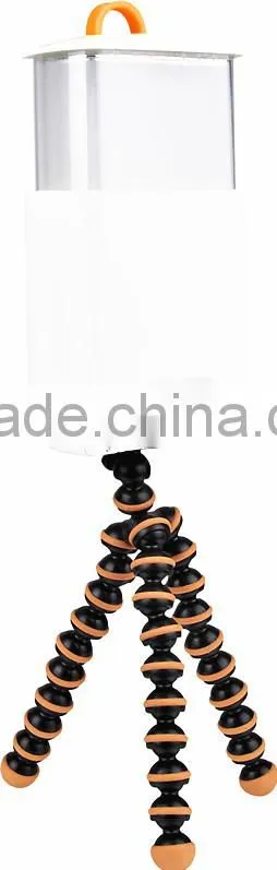 Multi-function XPE Headlamp Camping Lead The Lamp Bracket Light 3*AAA Battery Plastic Headlamp Camping Lamp
