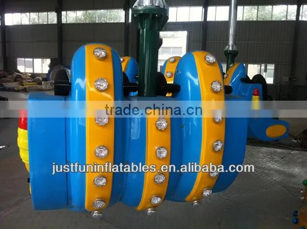 2014 popular amusement park spiral jet rides,rotary rides for children