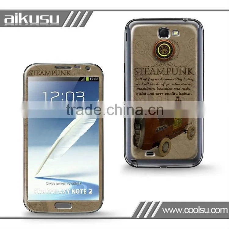 2013 hand draw series! for samsung note gel sticker