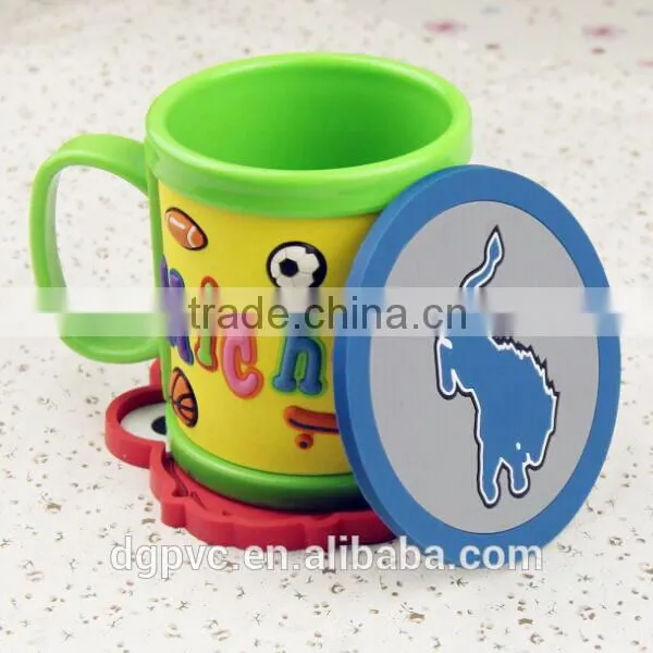 Factory Wholesale & Custom Soft PVC Hot Dish Coaster