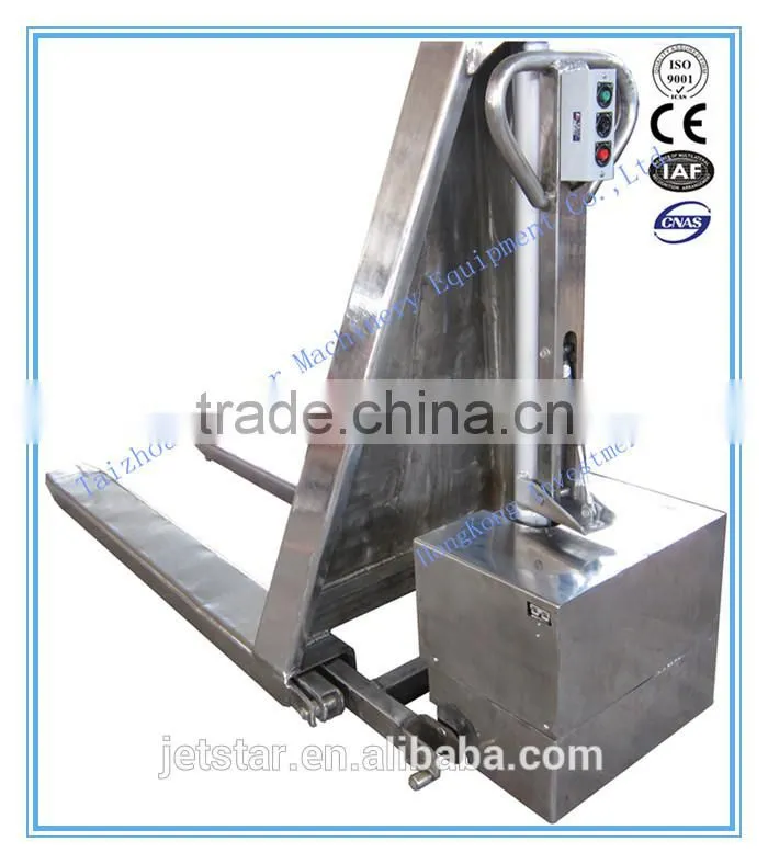 export small Stainless steel semi electric pallet truck