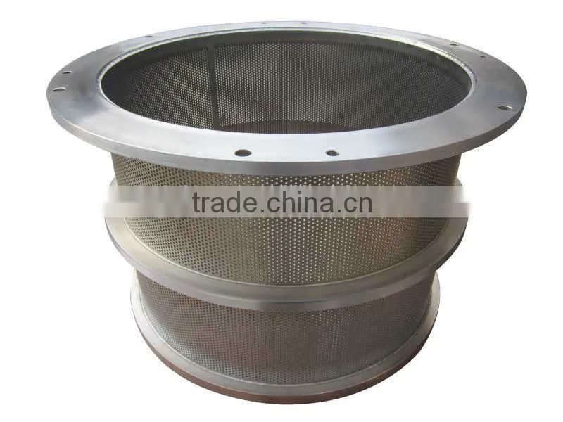 Stainless steel cylinder for paper making pressure screen