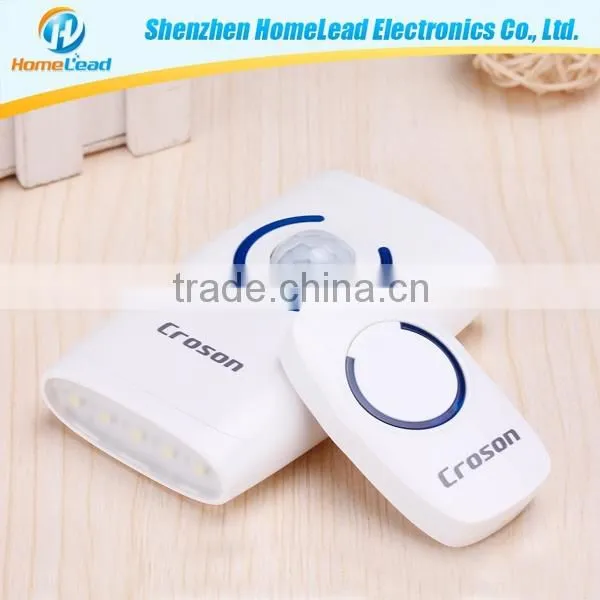 2016 China Wholesaler Novelty Touchbutton Doorbell with 3 levels Volume