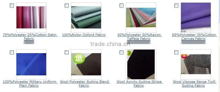 Yarn Dyed Nylon Wool Check Fabric
