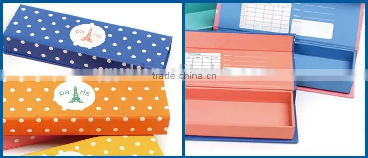 manufacturer custom logo printed gift box for pens
