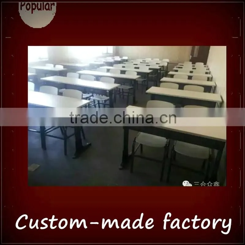 middle shool student classroom adjustable height table and chair