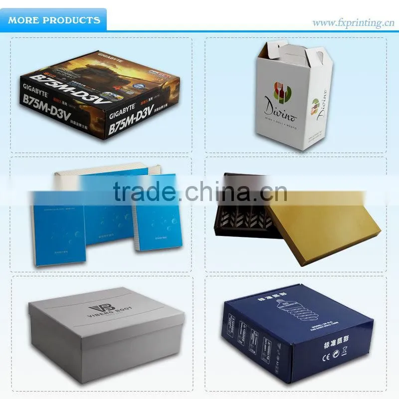 China Wholesale Custom High Quality Pretty Cardboard Box with Lids