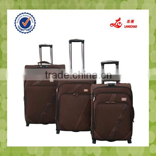 crocodile material 2pcs one set boarding luggage