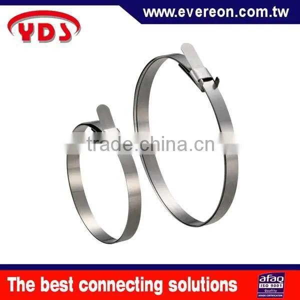 Automotive rubber pipe fittings stainless steel boot clamp