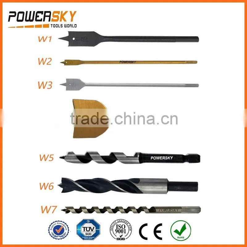 HCS bright flat drill bit for wood drilling