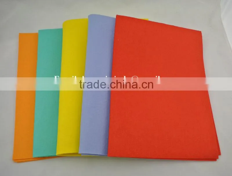 Super absorbent needle punched nonwoven floor mop cloth