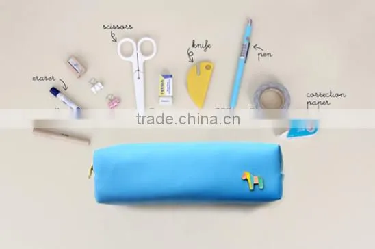 Korea style little horse decoration pencil case , pencil bag china suppliers