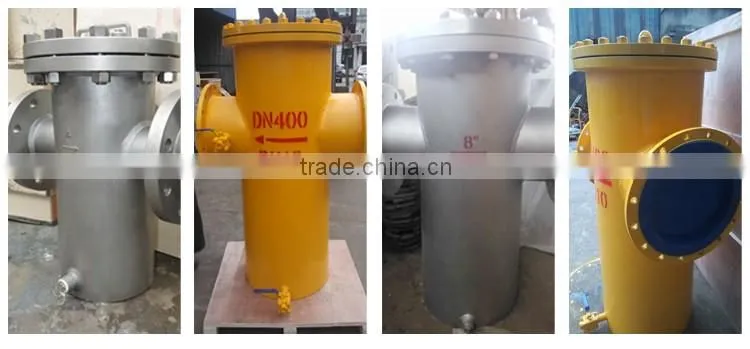 Wholesale industrial simplex flange basket strainer filter