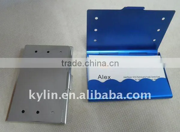 Alumium name card holder