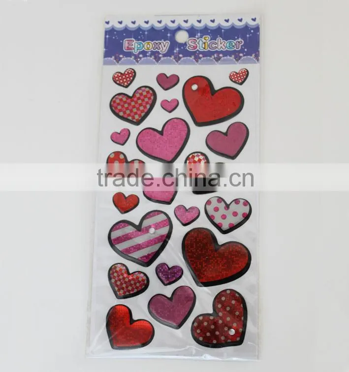 2015 hot sale Manufacturers adhesive Round Epoxy Sticker