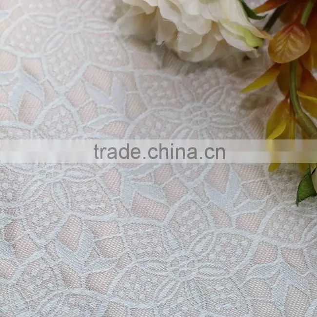 polyester woven floral design jacquard fabric suppliers silk jacquard fabric