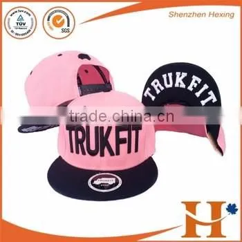 Customized sticker hat snapback caps