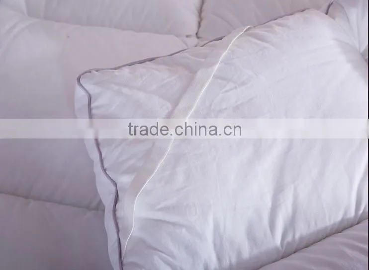 Pure Cotton Fabric White Goose Down Mattress Topper