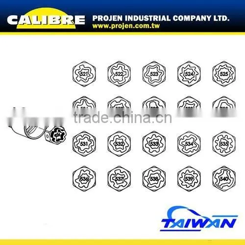 CALIBRE 22pc Special wheel nut socket set / Wheel Nut Key Set