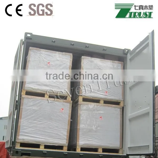 WPC composite materials Co- extrusion decking size:142*22.5mm