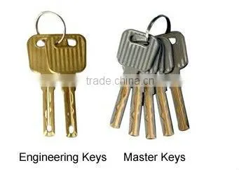 Classical romance copper handle door lock