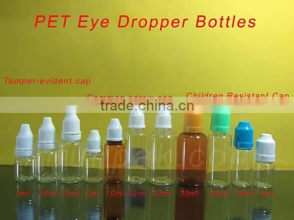 Sterile Eye dropper/ Eyedrop Bottle 2ml, 5ml, 8ml,10ml, 15ml, 20ml, 30ml, 50ml, 100ml