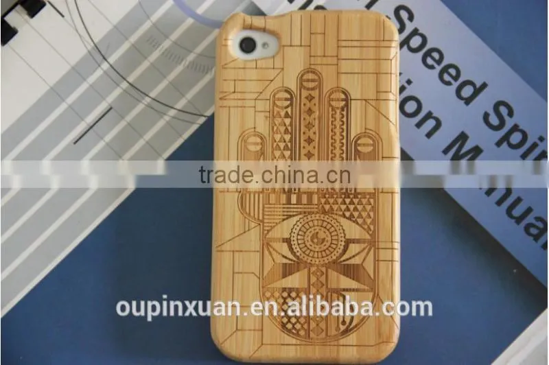 Fashionable new product bamboo phone case ,Bamboo cell phone case