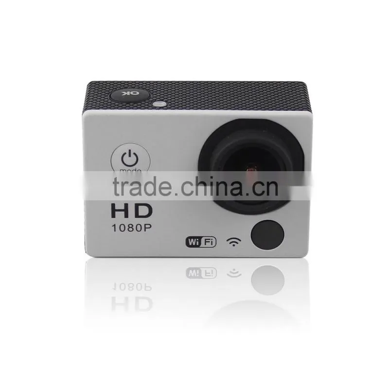 High quality manufactureSJ7000 2.0 LCD Waterproof Sport Camera NT96655 1080P Full HD 30FPS WiFi Action Camcorder Car Dvrs SJ7000