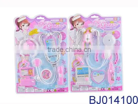Happy kids toy high quality plastic nurse kit doctor medical kit