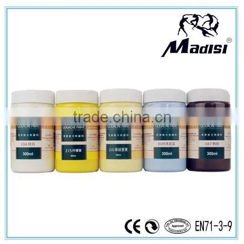 300ml fine quality,wholesale,colorful gouache painting