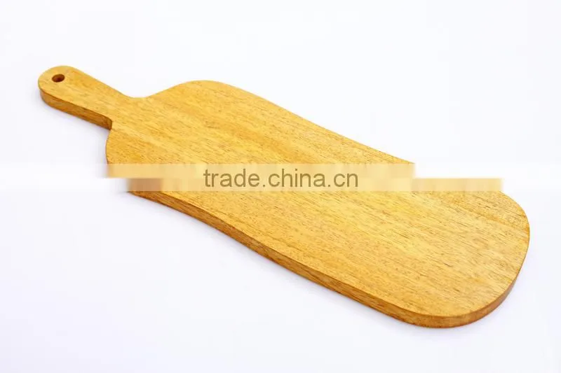 anti microbial mango wood cheese kitchen cutting board with handle