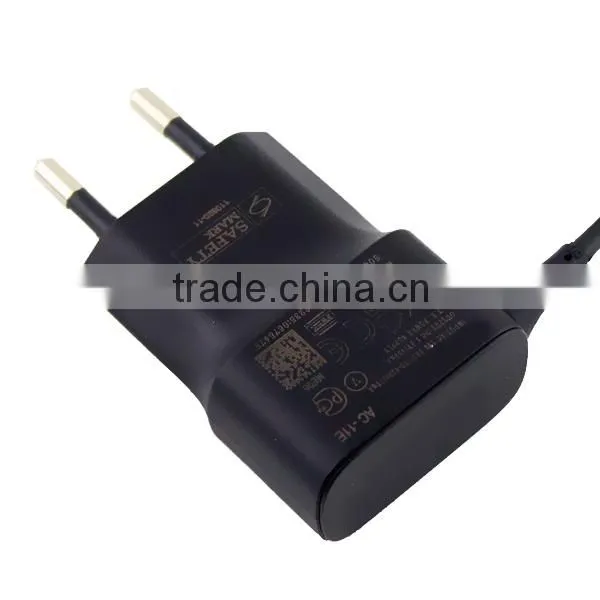 Round plug Charger For Nokia EU Model with 2.5mm usb cable