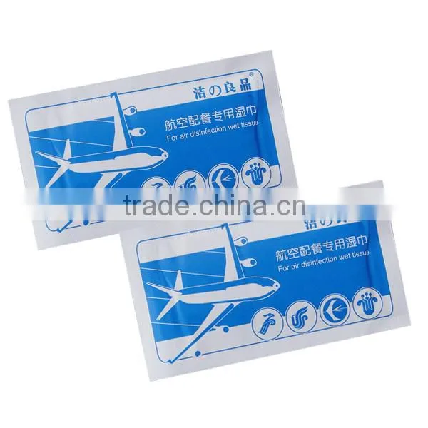 CE FDA Wet Towel Wipes Use For Restaurant And Airplane