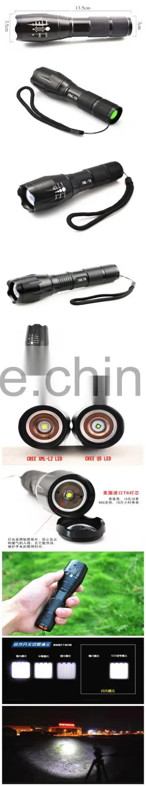 diving flashlight portable flashlight