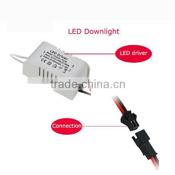 CE & ROSH approved 9W LED downlights with 2 years warranty